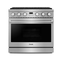 Thor Kitchen ARG36 36 Inch Contemporary Professional Gas Range In Stainless Steel - Arg36 Arg36Lp