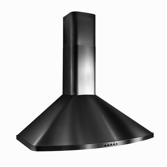Best Range Hoods K313930BL 30" - Black Range Hood With 400 Cfm Internal Blower