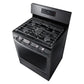 Samsung NX58T7511SG 5.8 Cu. Ft. Freestanding Gas Range With Air Fry And Convection In Black Stainless Steel