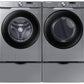 Samsung DVE45T6000P 7.5 Cu. Ft. Front Load Electric Dryer With Sensor Dry In Platinum