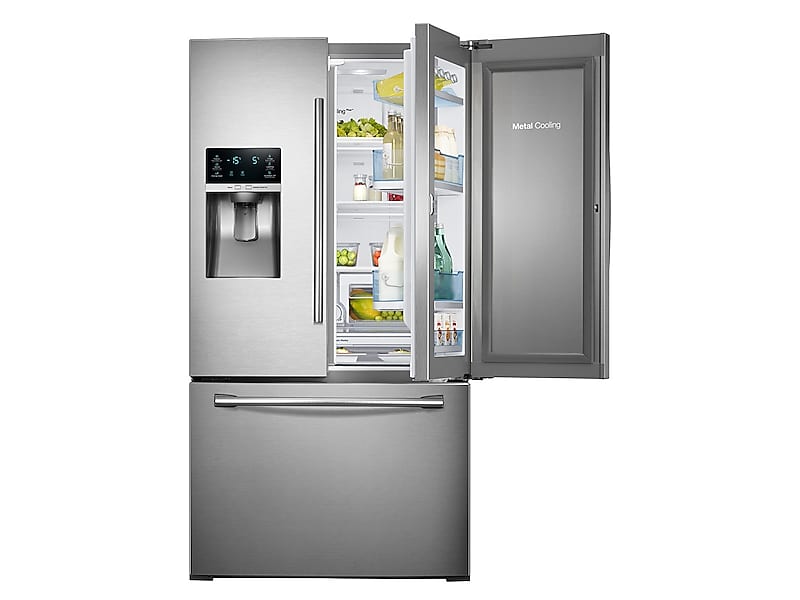 Samsung RF28HDEDBSR 28 Cu. Ft. Food Showcase 3-Door French Door Refrigerator In Stainless Steel