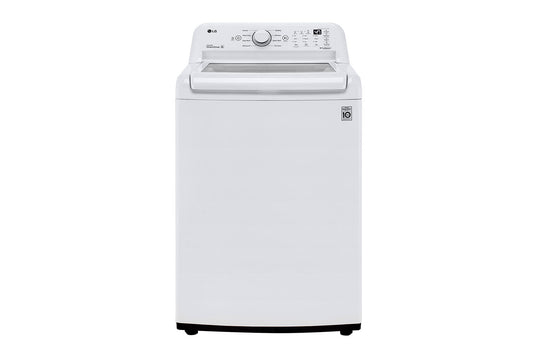 Lg WT7005CW 4.3 Cu. Ft. Mega Capacity Top Load Washer With 4-Way&#8482; Agitator & Turbodrum&#8482; Technology