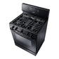 Samsung NX58F5500SB 5.8 Cu. Ft. Gas Range In Black