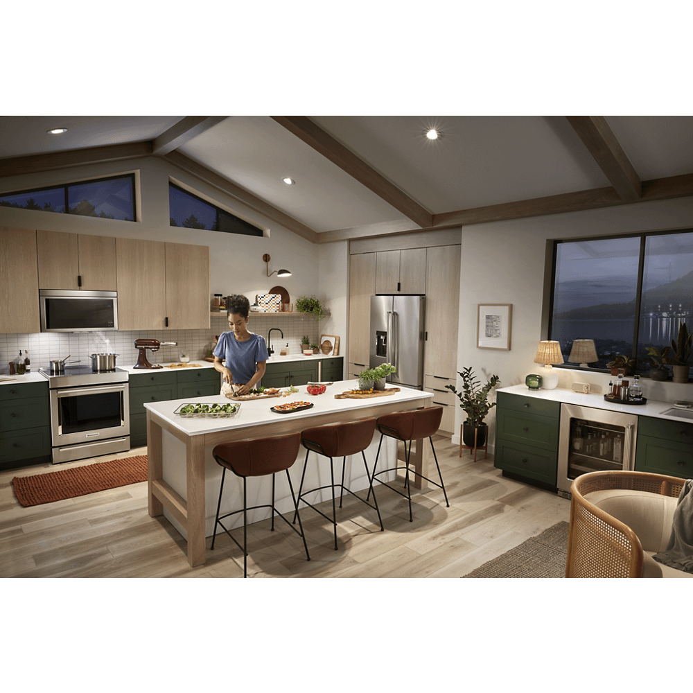 Kitchenaid KSIS730PSS 30-Inch 4-Element Induction Slide-In Convection Range With Air Fry