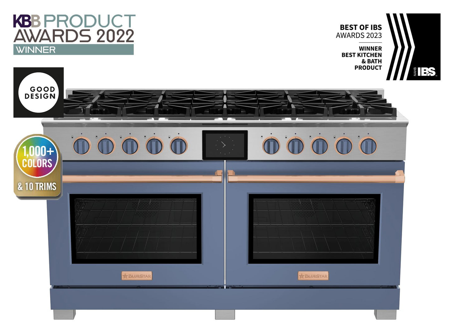 Bluestar BSDF6010B 60" Dual Fuel Range