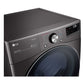 Lg DLGX4201B 7.4 Cu. Ft. Ultra Large Capacity Smart Wi-Fi Enabled Front Load Gas Dryer With Turbosteam™ And Built-In Intelligence