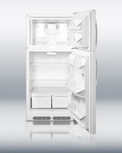 Summit CTR15 Full-Sized Frost-Free Refrigerator-Freezer With Deluxe Interior