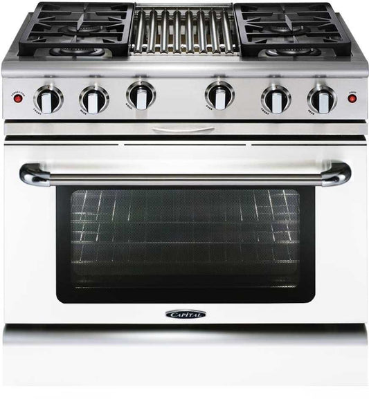 Capital MCR364B Precision 36" Gas Manual Clean Range