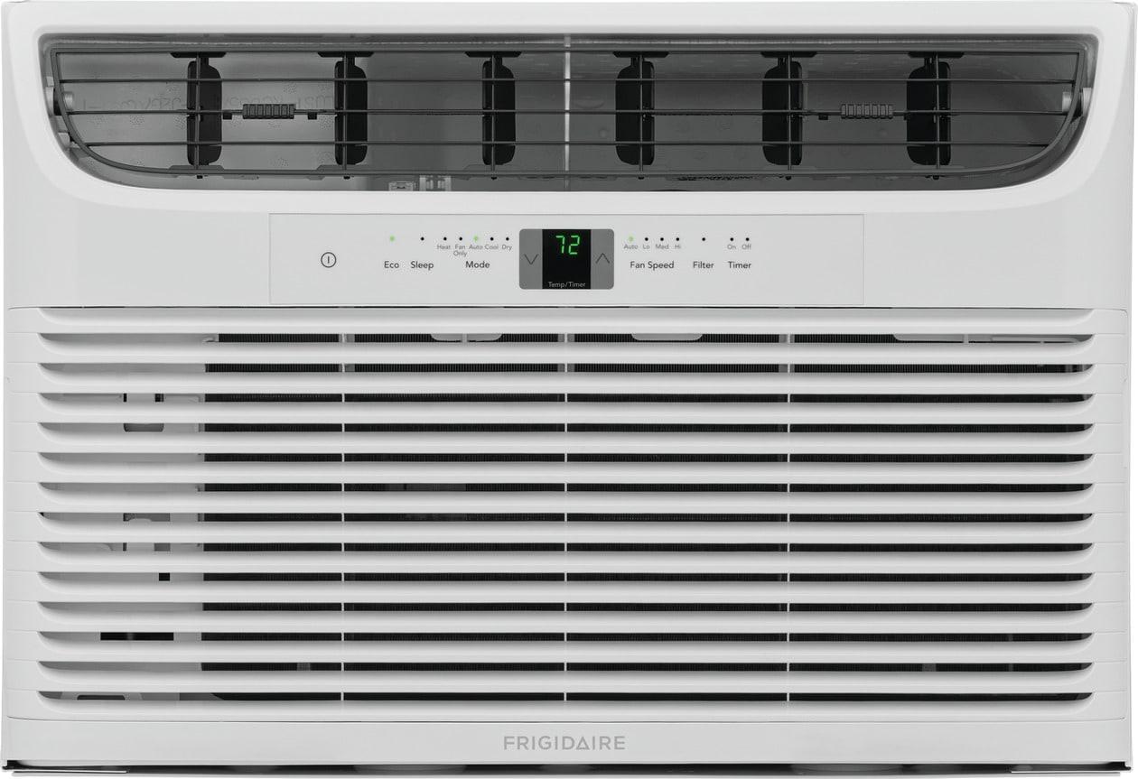 Frigidaire FHWH112WA1 Frigidaire 11,000 Btu Window Air Conditioner With Supplemental Heat And Slide Out Chassis