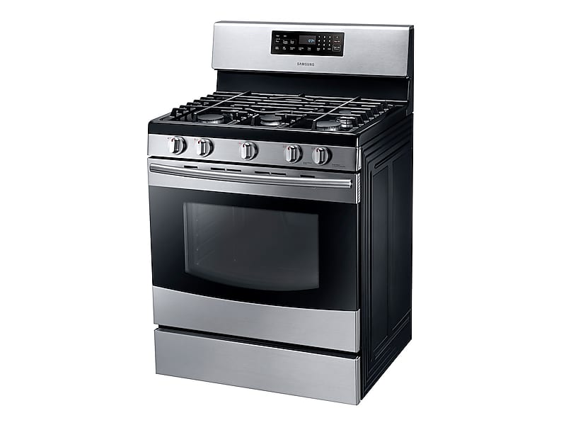 Samsung NX58F5500SS 5.8 Cu. Ft. Gas Range In Stainless Steel