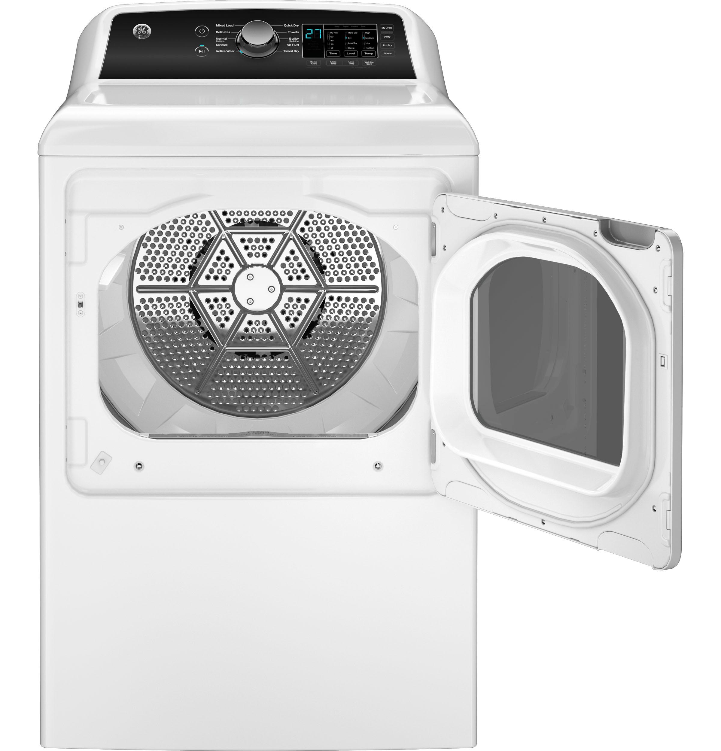 Ge Appliances GTD58GBSVWS Ge® 7.4 Cu. Ft. Capacity With Sensor Dry Gas Dryer