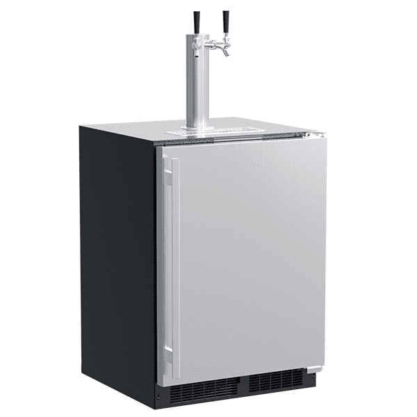 Marvel MLKR224SS01A 24-In Built-In Dispenser For Beer, Wine And Draft Beverages With Door Style - Stainless Steel