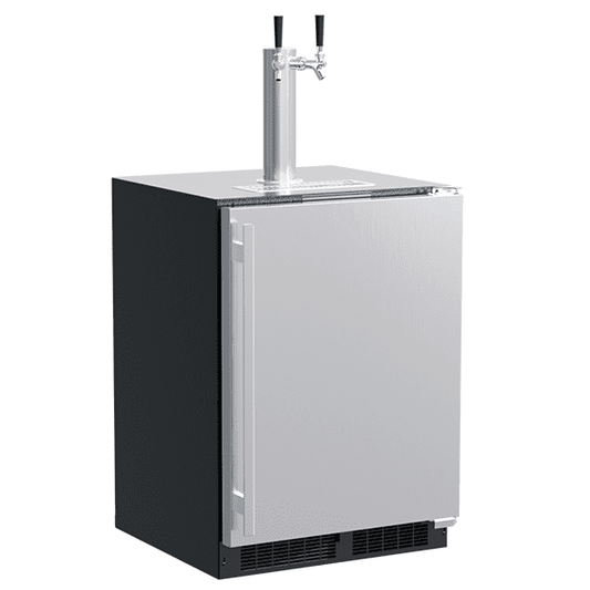 Marvel MLKR224SS01A 24-In Built-In Dispenser For Beer, Wine And Draft Beverages With Door Style - Stainless Steel