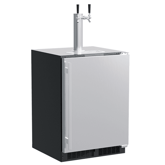 Marvel MLKR224SS01A 24-In Built-In Dispenser For Beer, Wine And Draft Beverages With Door Style - Stainless Steel