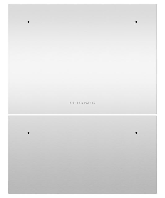 Fisher & Paykel ADDD24DTPX Door Panel For Integrated Double Dishdrawer™ Dishwasher, 24", Tall