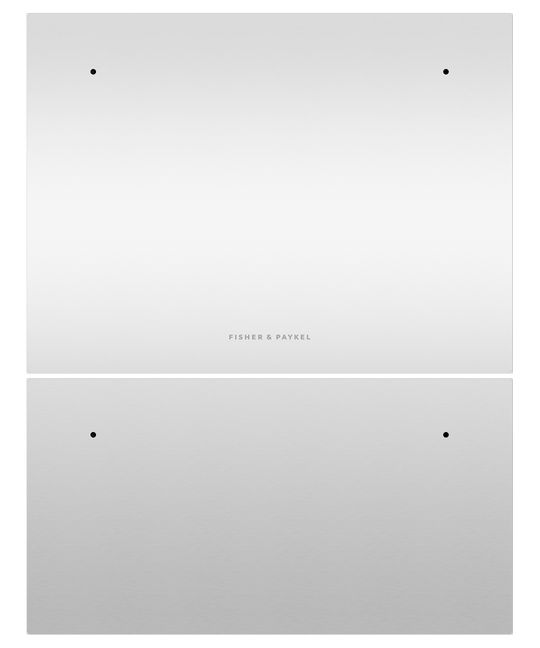 Fisher & Paykel ADDD24DTPX Door Panel For Integrated Double Dishdrawer™ Dishwasher, 24", Tall