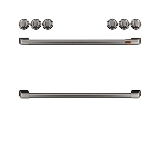 Cafe CXFCGHKPMBT Café Front Control Gas Knobs And Handles - Brushed Black