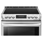 Lg LSE4617ST 6.3 Cu. Ft. Smart Wi-Fi Enabled Induction Slide-In Range With Probake Convection® And Easyclean®