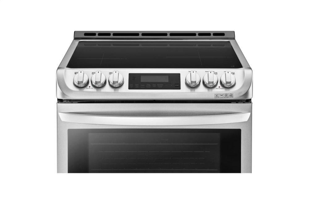Lg LSE4617ST 6.3 Cu. Ft. Smart Wi-Fi Enabled Induction Slide-In Range With Probake Convection® And Easyclean®