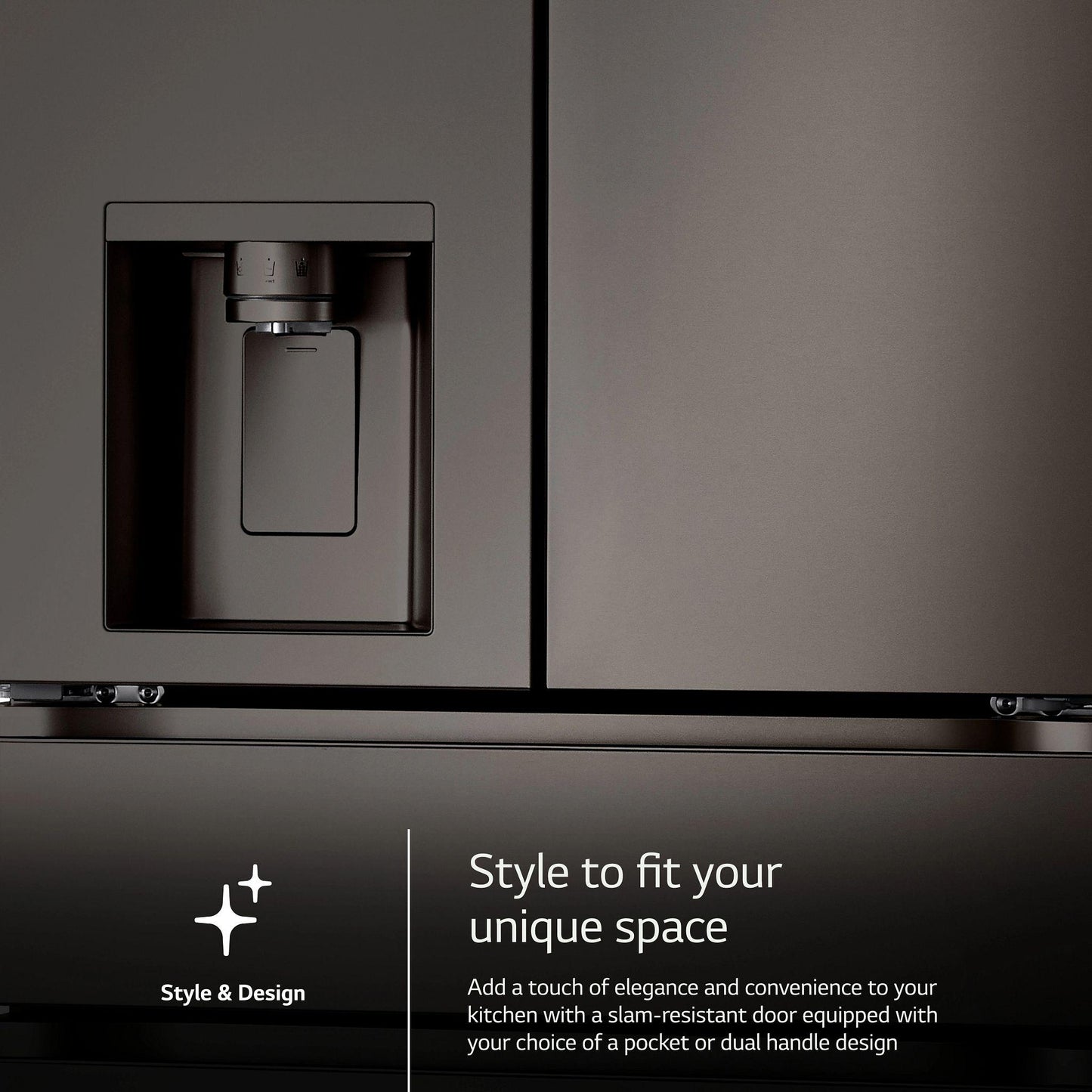 Lg LF29S8330D 29 Cu. Ft. Smart Standard-Depth Max™ 4-Door French Door Refrigerator With Full-Convert Drawer™