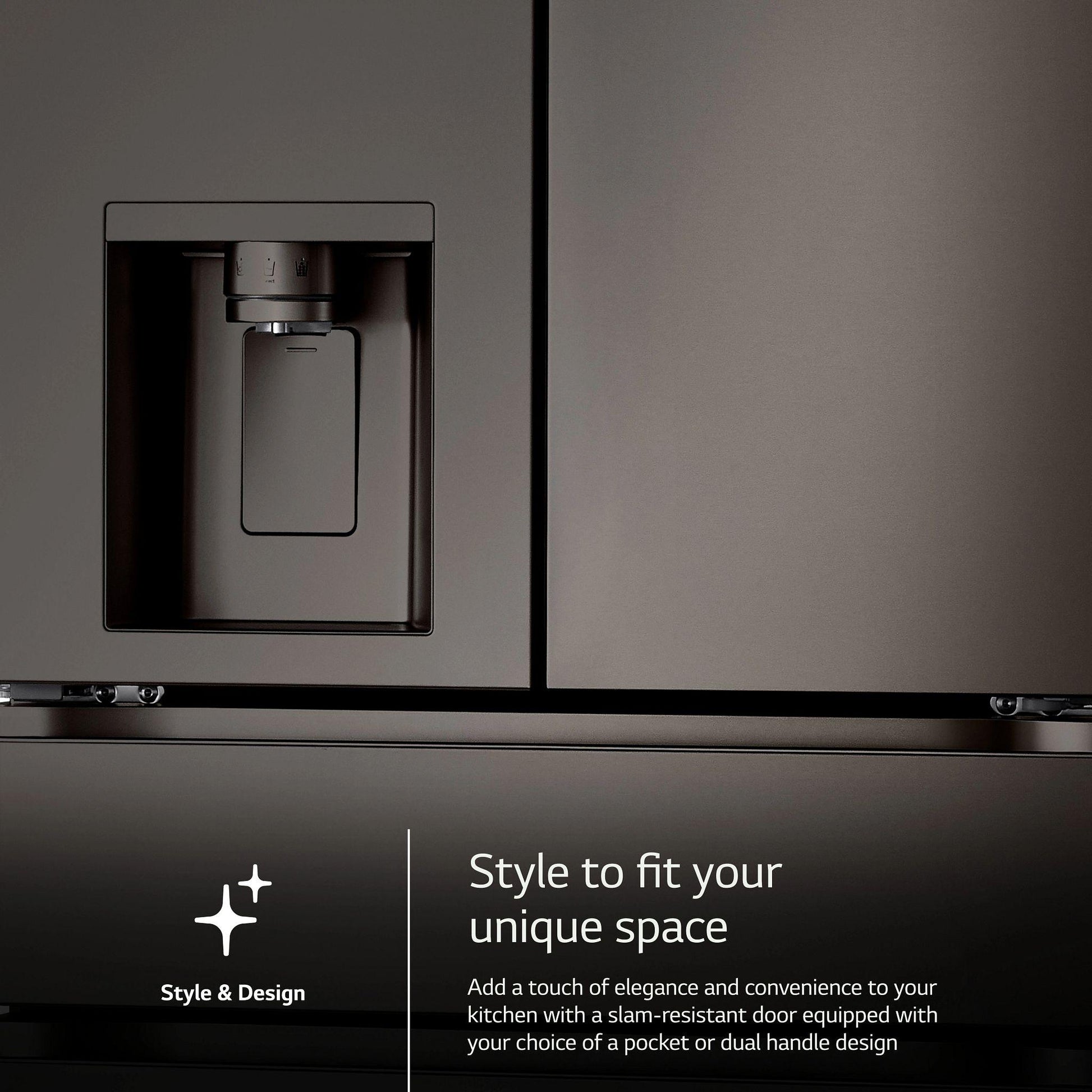 Lg LF29S8330D 29 Cu. Ft. Smart Standard-Depth Max™ 4-Door French Door Refrigerator With Full-Convert Drawer™