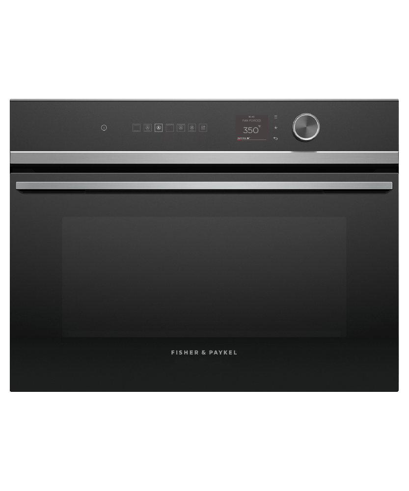 Fisher & Paykel OS24NDLX1 Combination Steam Oven, 24", 18 Function