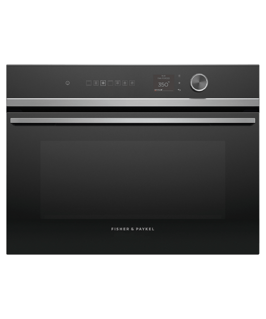 Fisher & Paykel OS24NDLX1 Combination Steam Oven, 24", 18 Function