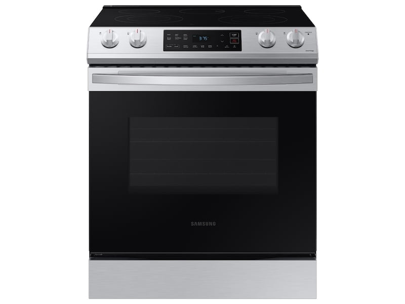 Samsung NE63T8111SS 6.3 Cu Ft. Front Control Slide-In Electric Range With Wi-Fi In Stainless Steel