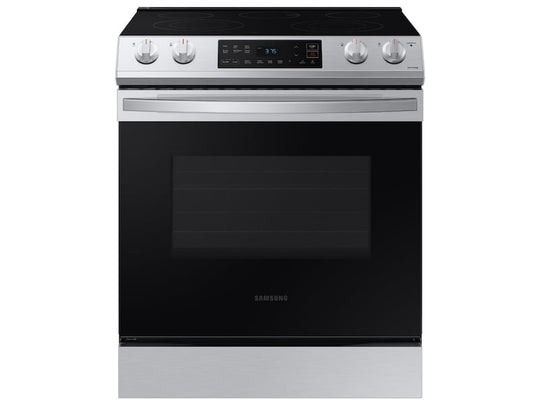 Samsung NE63T8111SS 6.3 Cu Ft. Front Control Slide-In Electric Range With Wi-Fi In Stainless Steel