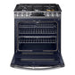 Samsung NX58K9850SG 5.8 Cu. Ft. Slide-In Gas Range With Flex Duo™ & Dual Door In Black Stainless Steel