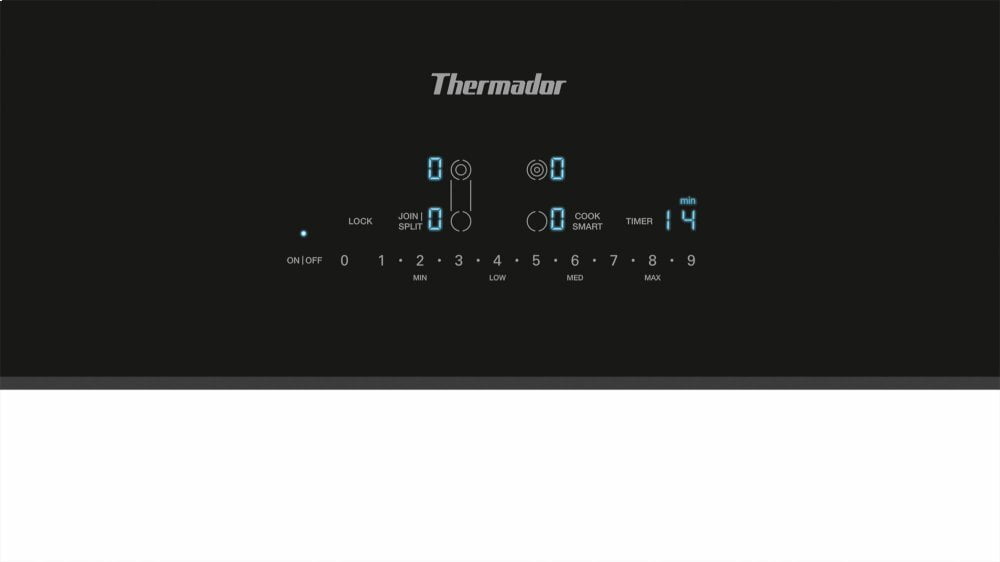 Thermador CET305TB 30-Inch Masterpiece® Touch Control Electric Cooktop, Black, Frameless