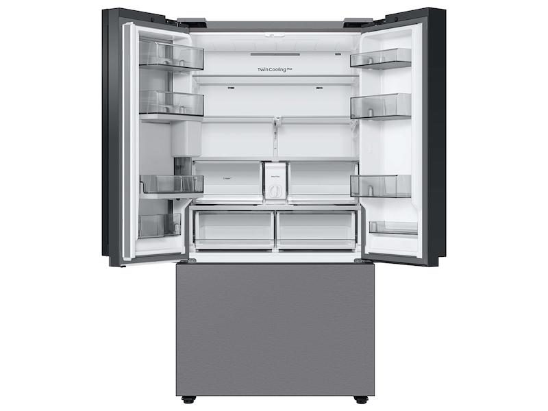 Samsung RF24BB6600QLAA Bespoke 3-Door French Door Refrigerator (24 Cu. Ft.) With Beverage Center&#8482; In Stainless Steel