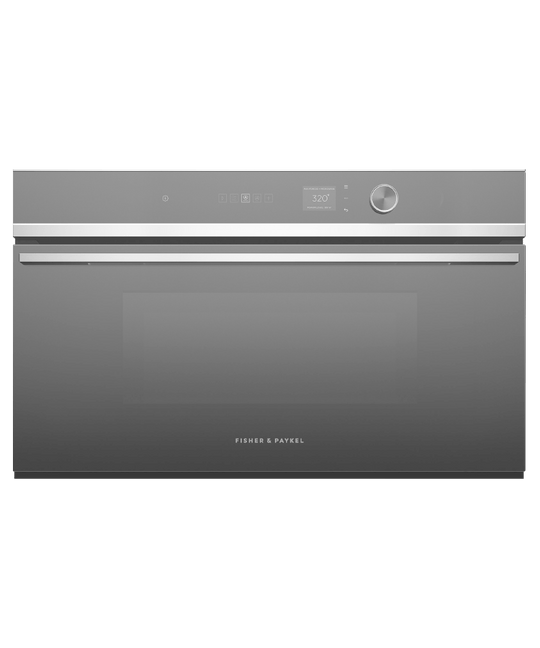 Fisher & Paykel OM30NDLX1 Convection Speed Oven, 30", 19 Function