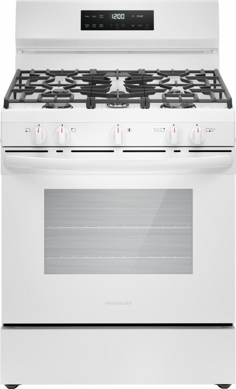 Frigidaire FCRG3062AW Frigidaire 30" Gas Range With Quick Boil