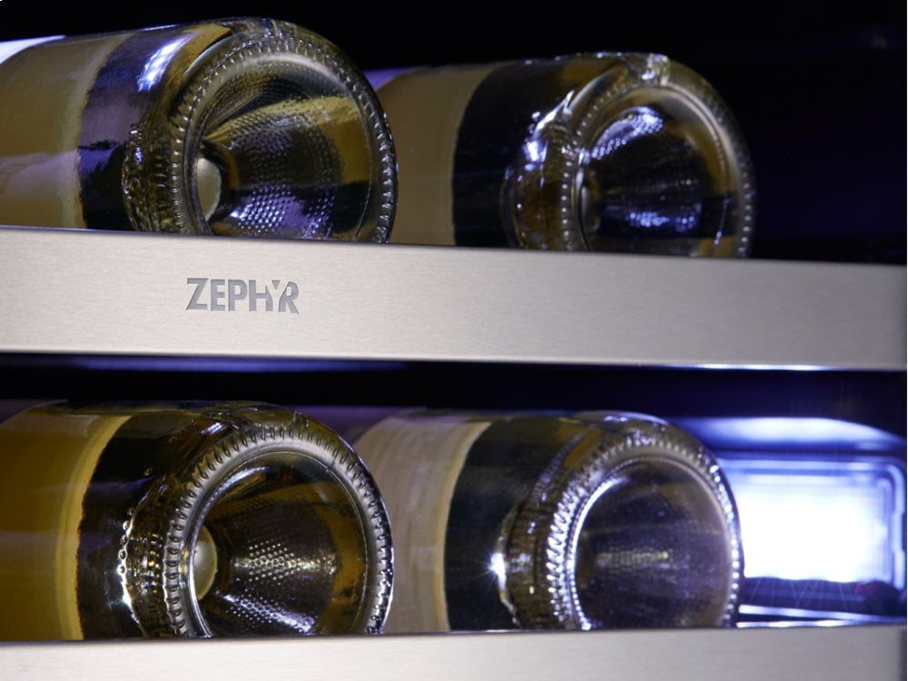 Zephyr PRW24F01AG 24" Single Zone Wine Cooler - Full Size