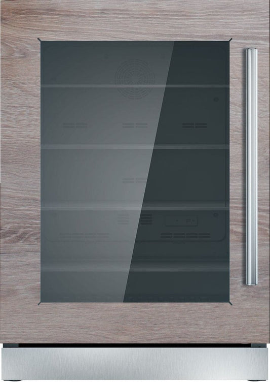 Thermador T24UR900LP 24-Inch Under-Counter Glass Door Refrigerator