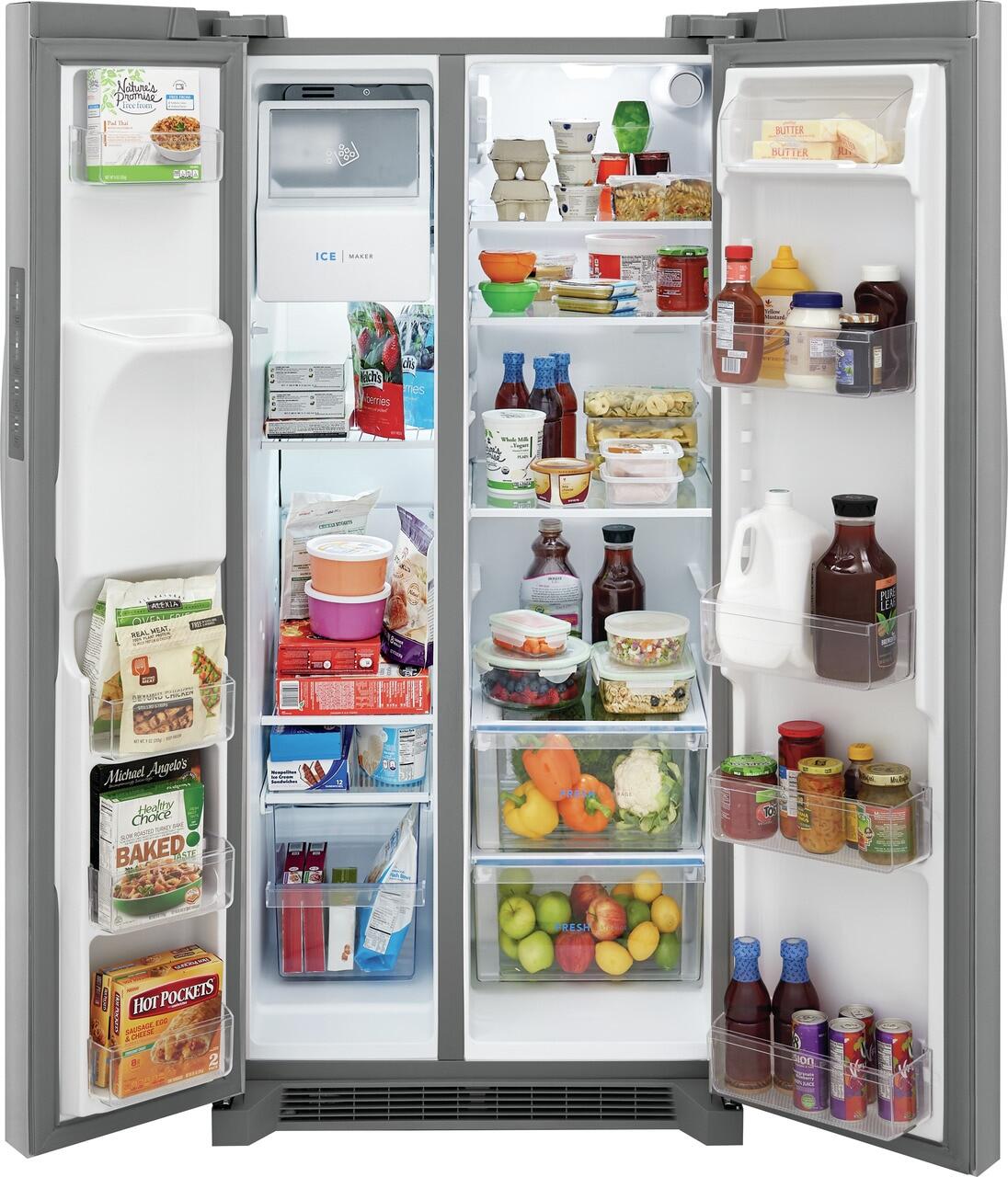 Frigidaire FRSS2323AS Frigidaire 22.3 Cu. Ft. 33'' Standard Depth Side By Side Refrigerator