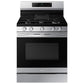 Samsung NX60A6511SS 6.0 Cu. Ft. Smart Freestanding Gas Range With No-Preheat Air Fry & Convection In Stainless Steel