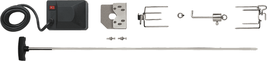 Napoleon Bbq 69211 Heavy Duty Rotisserie Kit For Large Grills