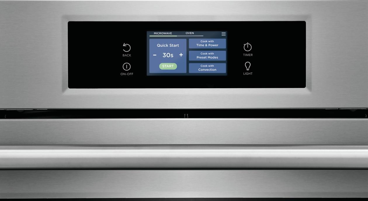 Frigidaire PCWM3080AF Frigidaire Professional 30" Electric Wall Oven And Microwave Combination With Total Convection
