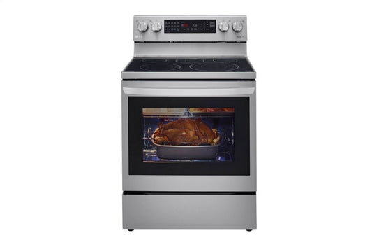Lg LREL6325F 6.3 Cu Ft. Smart Wi-Fi Enabled True Convection Instaview® Electric Range With Air Fry