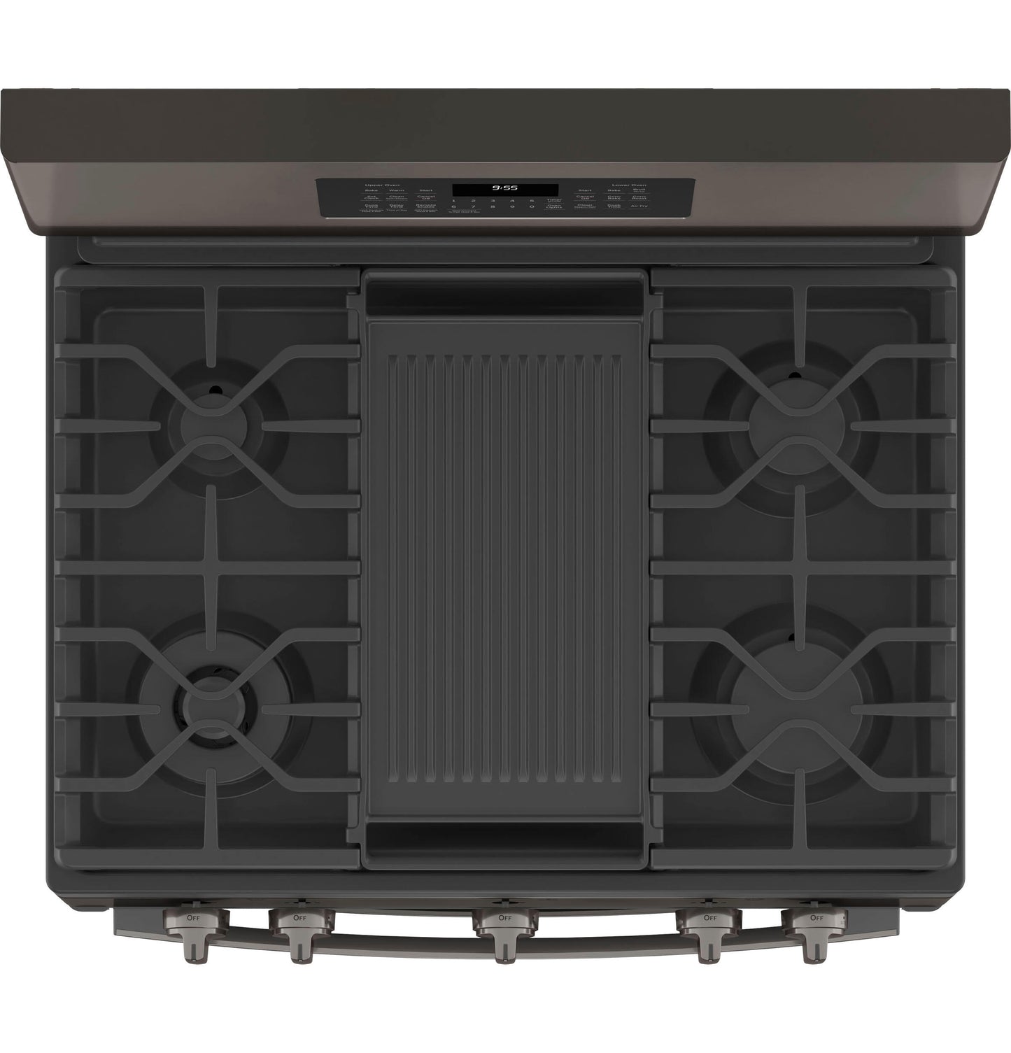Ge Appliances PGB965BPTS Ge Profile&#8482; 30" Free-Standing Gas Double Oven Convection Range With No Preheat Air Fry