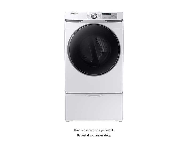 Samsung DVG45R6100W 7.5 Cu. Ft. Gas Dryer With Steam Sanitize+ In White