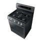 Samsung NX58R6631SG 5.8 Cu. Ft. Freestanding Gas Range With True Convection In Black Stainless Steel