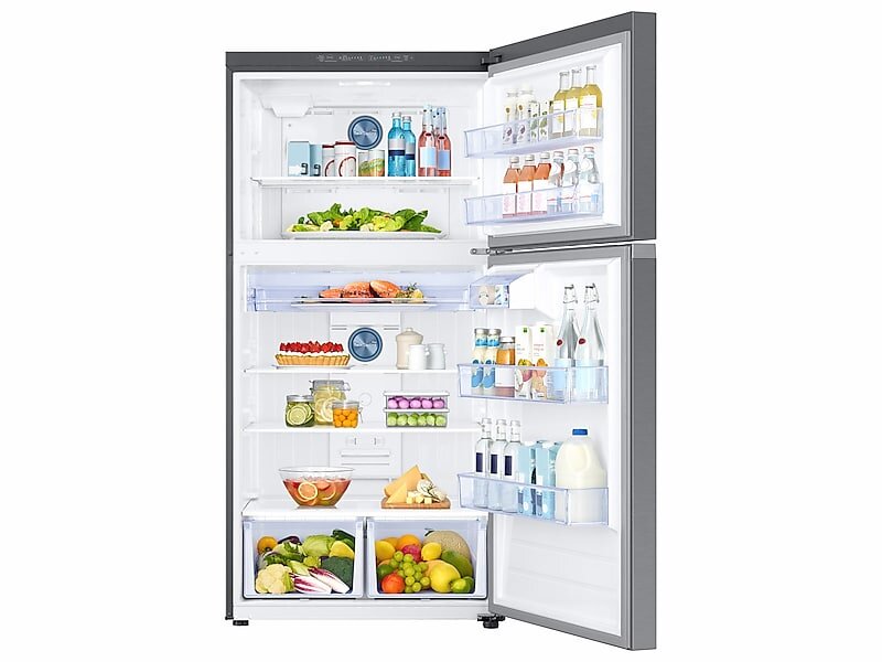 Samsung RT21M6213SR 21 Cu. Ft. Top Freezer Refrigerator With Flexzone™ In Stainless Steel