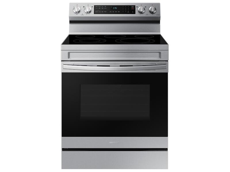 Samsung NE63A6511SS 6.3 Cu. Ft. Smart Freestanding Electric Range With No-Preheat Air Fry & Convection In Stainless Steel