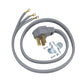 Ge Appliances WX9X6 Ge® Range Power Cord Accessory (3 Prong, 4 Ft.)