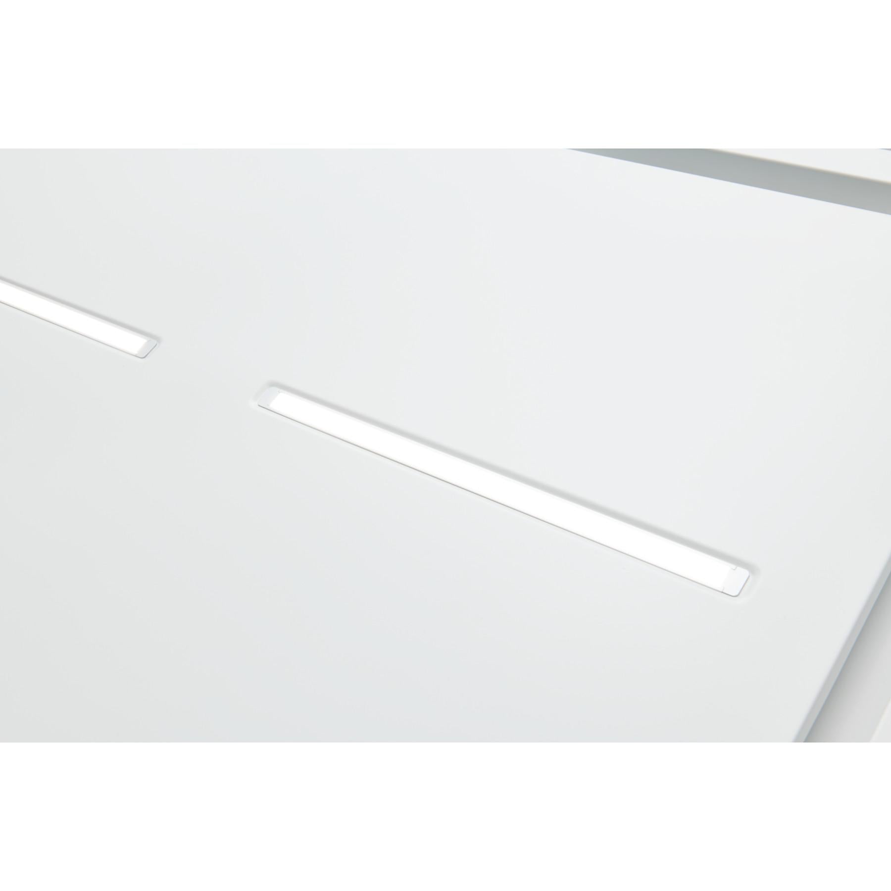 Best Range Hoods HBC143EWH 43-Inch White Ceiling Mounted Range Hood With Led Light, Choice Of Blowers Sold Separately (Hbc1 Series)