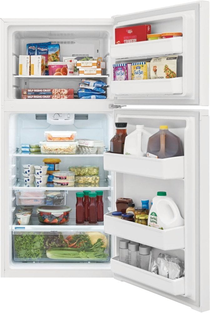 Frigidaire FFTR1425VW Frigidaire 13.9 Cu. Ft. Top Freezer Refrigerator