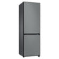 Samsung RB12A300631 12.0 Cu. Ft. Bespoke Bottom Freezer Refrigerator With Customizable Colors And Flexible Design In Grey Glass